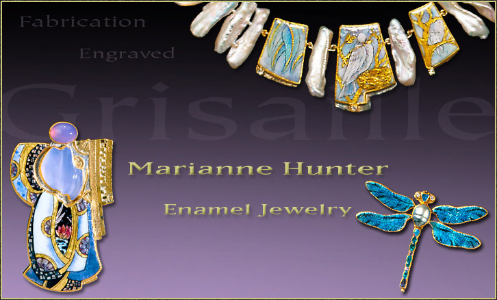 Marianne Hunter Enamel Jewelry